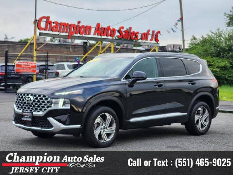 2021 Hyundai Santa Fe for sale at CHAMPION AUTO SALES OF JERSEY CITY in Jersey City NJ