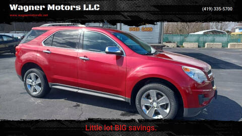2014 Chevrolet Equinox for sale at Wagner Motors LLC in Wauseon OH