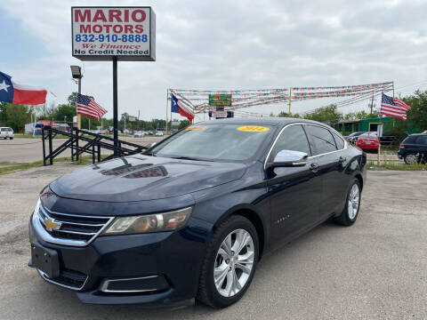 2014 Chevrolet Impala for sale at Mario Motors in South Houston TX