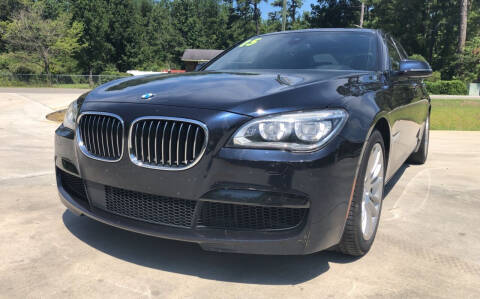 2015 BMW 7 Series for sale at County Line Car Sales Inc. in Delco NC