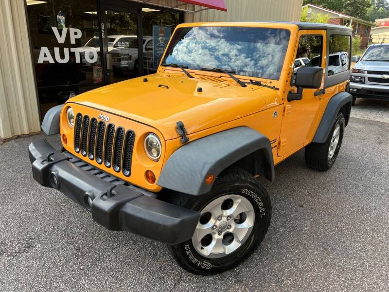 2012 Jeep Wrangler for sale at VP Auto in Greenville SC
