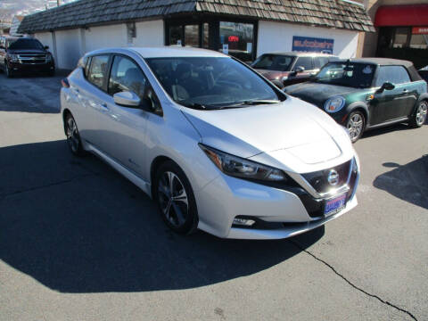 2019 Nissan LEAF for sale at Autobahn Motors Corp in Bountiful UT