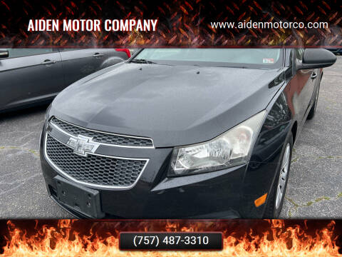 2014 Chevrolet Cruze for sale at Aiden Motor Company in Portsmouth VA