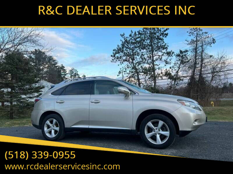 2011 Lexus RX 350 for sale at R&C DEALER SERVICES INC in Cohoes NY