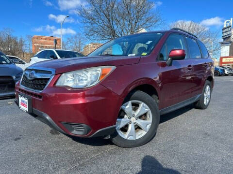 2014 Subaru Forester for sale at Sonias Auto Sales in Worcester MA