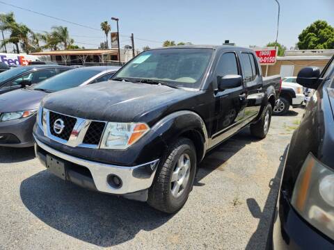 2005 Nissan Frontier for sale at E and M Auto Sales in Bloomington CA