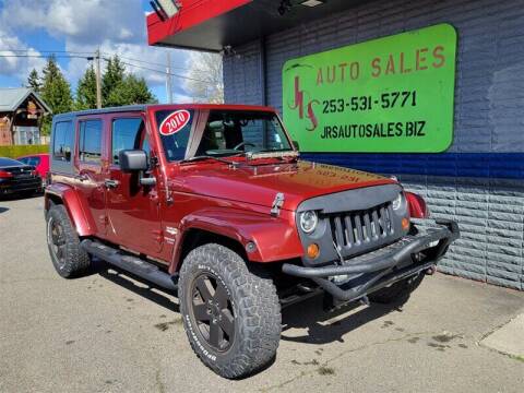 2010 Jeep Wrangler Unlimited for sale at Vehicle Simple @ JRS Auto Sales in Parkland WA