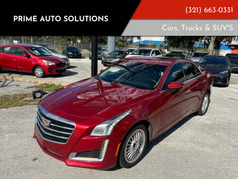 2016 Cadillac CTS for sale at Prime Auto Solutions in Orlando FL