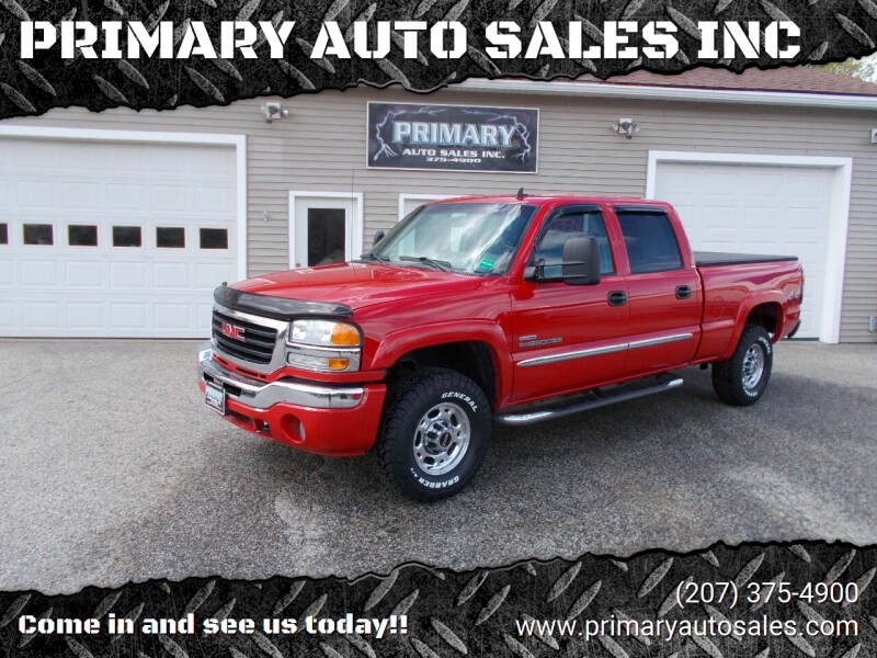 2007 GMC Sierra 2500HD Classic for sale at PRIMARY AUTO SALES INC in Sabattus ME
