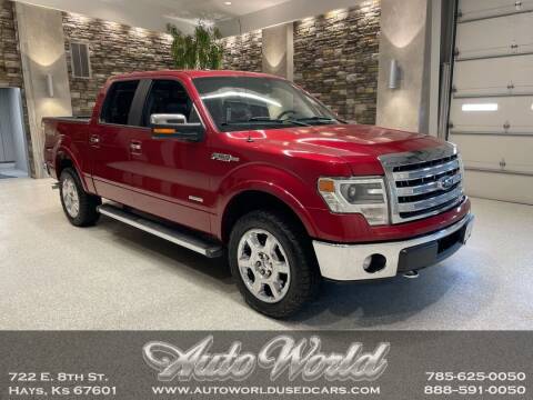 2014 Ford F-150 for sale at Auto World Used Cars in Hays KS