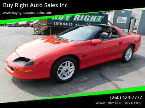 1996 Chevrolet Camaro for sale at Buy Right Auto Sales Inc in Fort Wayne IN