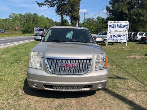 2007 GMC Yukon for sale at MEEK MOTORS in Powhatan VA