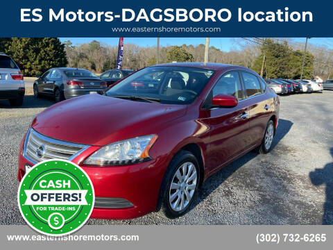 2014 Nissan Sentra for sale at ES Motors-DAGSBORO location in Dagsboro DE