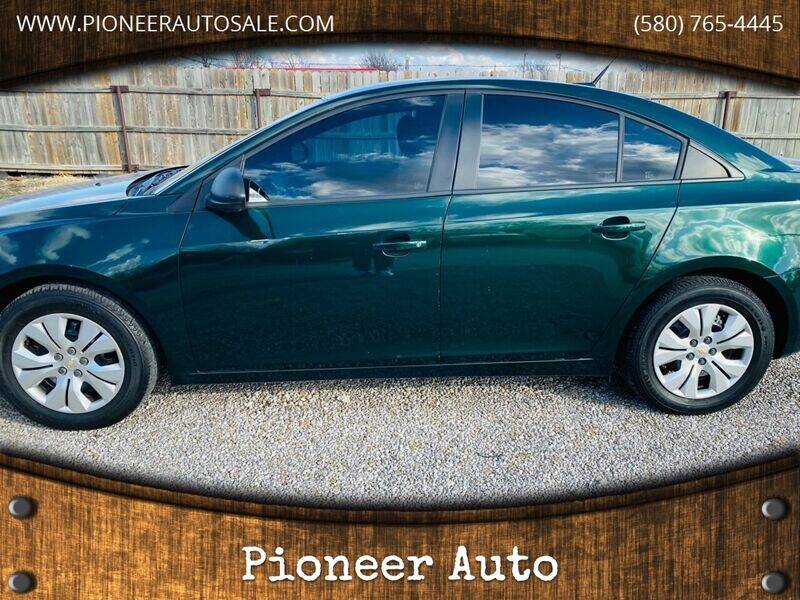 2014 Chevrolet Cruze for sale at Pioneer Auto in Ponca City OK
