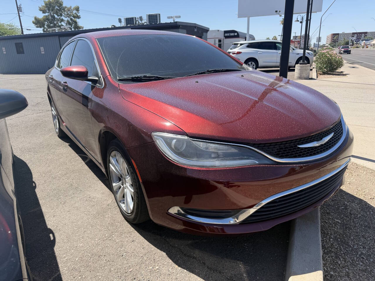 Dk. Red 2016 Chrysler 200 Limited Limited 4dr Sedan 2