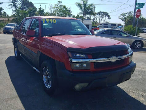 2004 Chevrolet Avalanche for sale at Dave Isaac Motors in Englewood FL