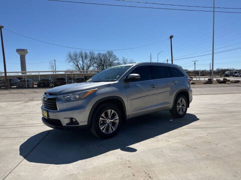 2015 Toyota Highlander for sale at Bostick's Auto & Truck Sales LLC in Brownwood TX