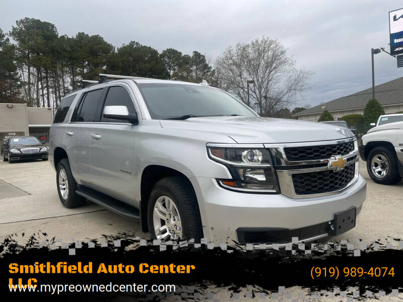 2016 Chevrolet Tahoe for sale at Smithfield Auto Center LLC in Smithfield NC