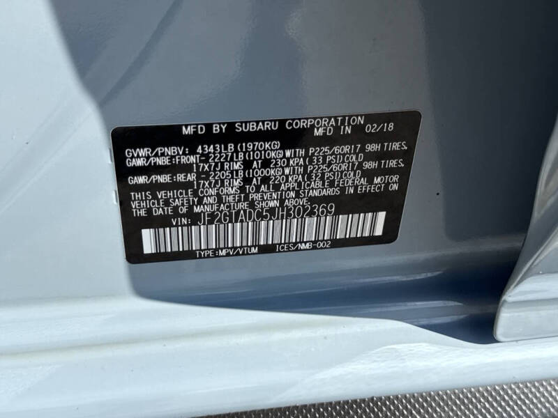 2018 Subaru Crosstrek 2.0i Premium