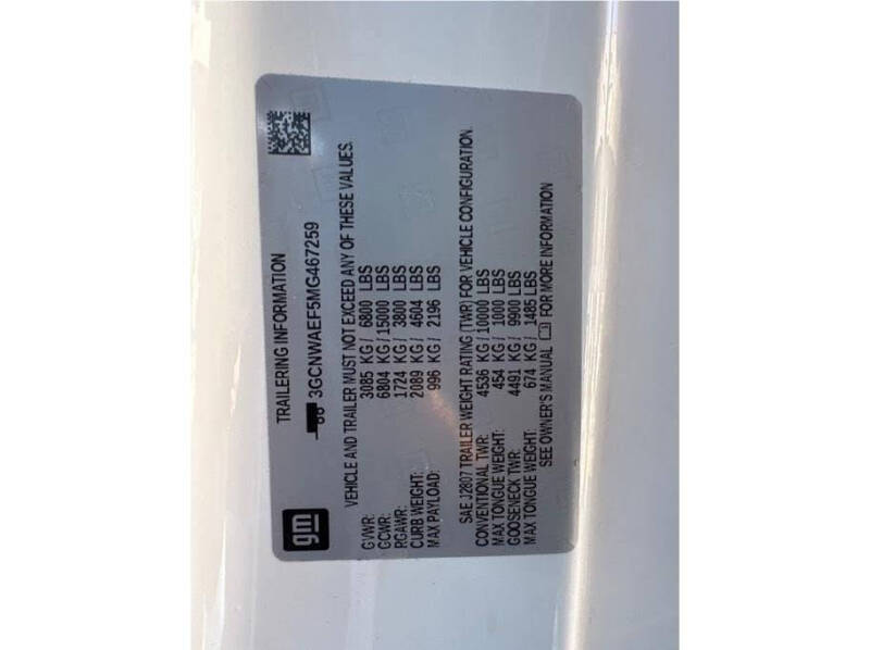 2021 Chevrolet Silverado 1500 Work Truck