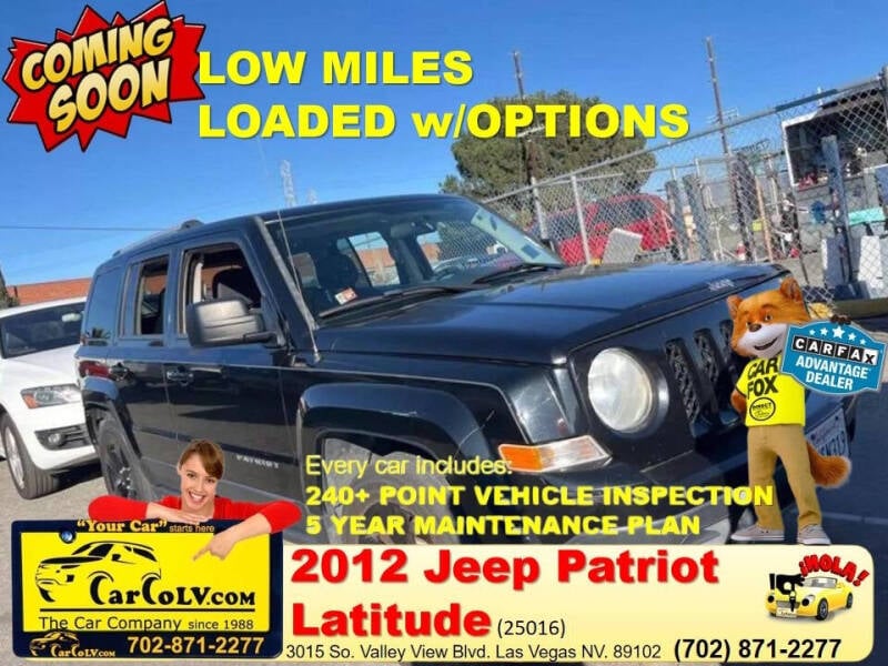 2012 Jeep Patriot for sale at The Car Company in Las Vegas NV