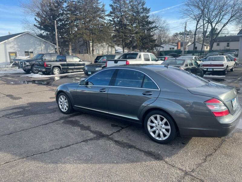 2007 Mercedes-Benz S-Class for sale at Back N Motion LLC in Anoka MN