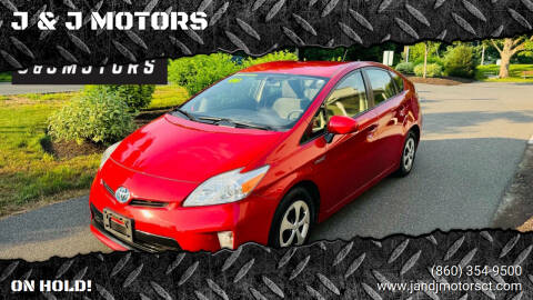 2012 Toyota Prius for sale at J & J MOTORS in New Milford CT