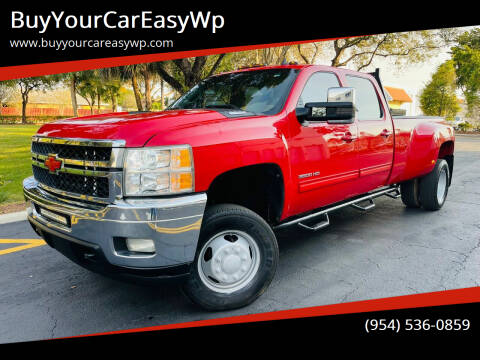 2011 Chevrolet Silverado 3500HD for sale at BuyYourCarEasyWp in West Park FL