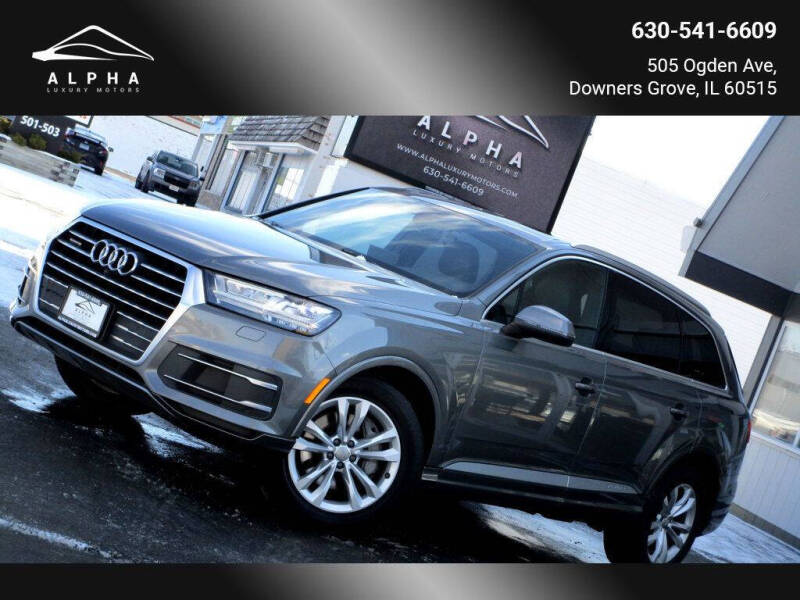 2018 Audi Q7 for sale at Alpha Luxury Motors in Downers Grove IL