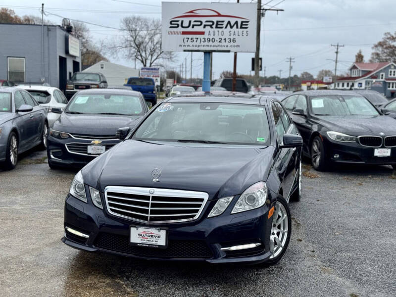 2013 Mercedes-Benz E-Class E350 Sport