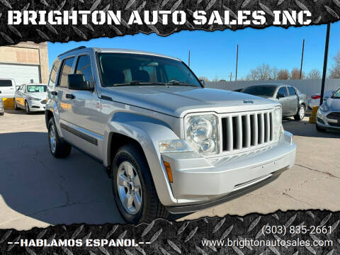 2011 Jeep Liberty for sale at BRIGHTON AUTO SALES INC in Brighton CO