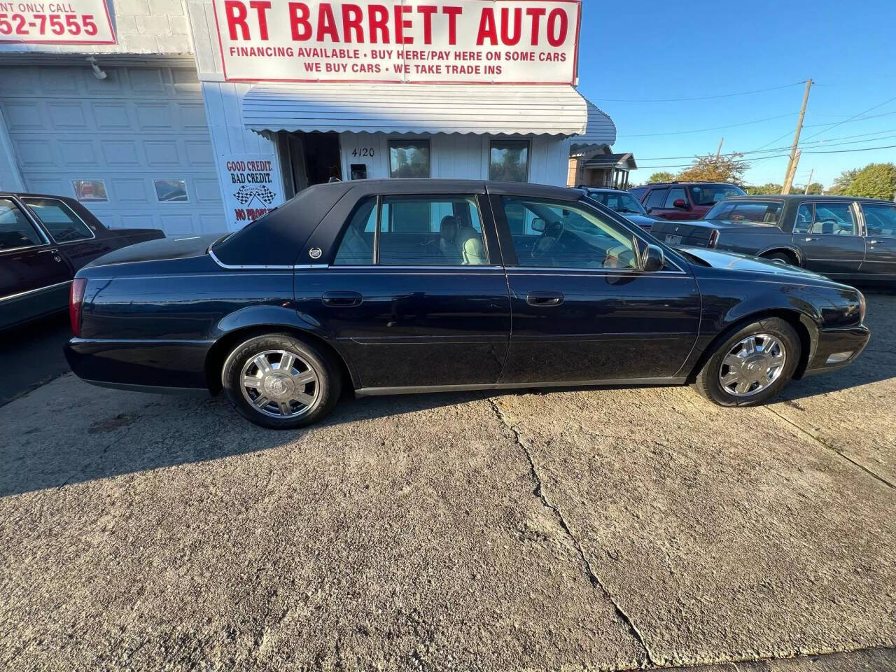 2003 Cadillac DeVille for sale at RT Barrett Auto Group in Austintown, OH