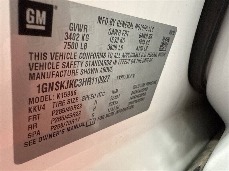 2017 Chevrolet Suburban Premier