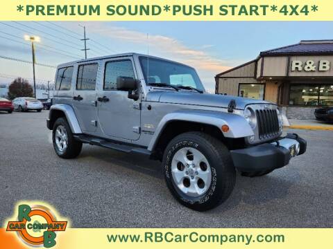 2014 Jeep Wrangler Unlimited for sale at R & B Car Co in Warsaw IN