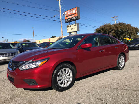 2016 Nissan Altima for sale at Autohaus of Greensboro in Greensboro NC