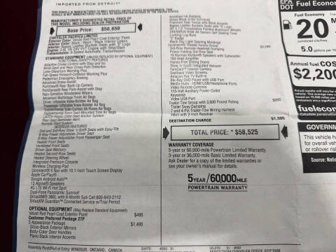 2023 Chrysler Pacifica Limited