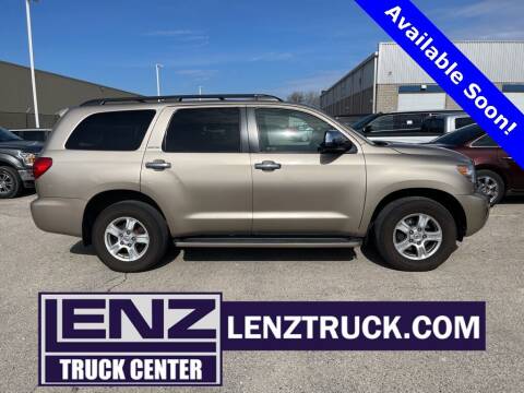 2008 Toyota Sequoia for sale at LENZ TRUCK CENTER in Fond Du Lac WI