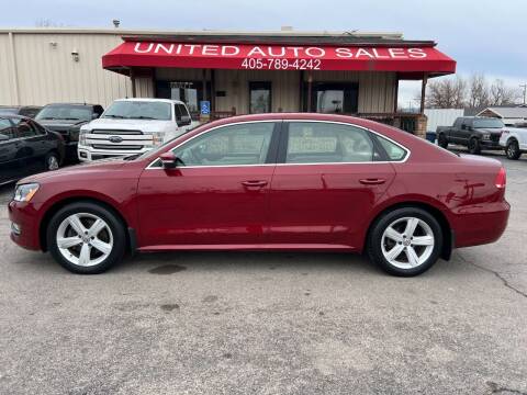 2015 Volkswagen Passat for sale at United Auto Sales in Oklahoma City OK