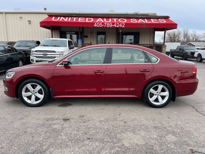 2015 Volkswagen Passat for sale at United Auto Sales in Oklahoma City OK