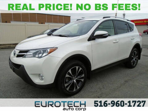 2015 Toyota RAV4 for sale at EUROTECH AUTO CORP in Island Park NY