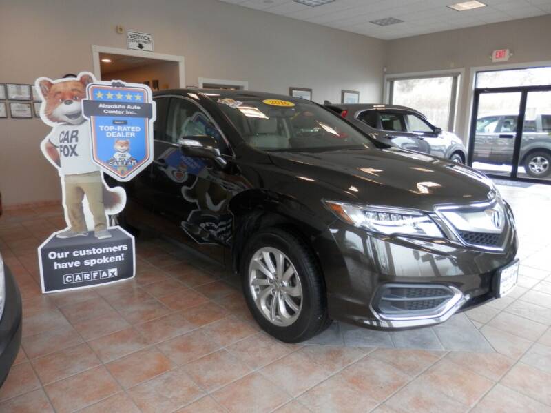 2016 Acura RDX for sale at ABSOLUTE AUTO CENTER in Berlin CT