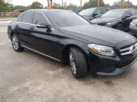 2015 Mercedes-Benz C-Class for sale at ROYAL AUTO MART in Tampa FL