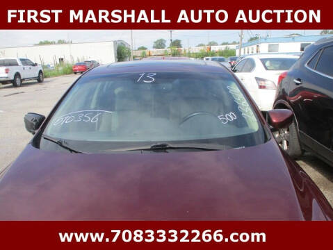 2013 Acura ILX for sale at First Marshall Auto Auction in Harvey IL