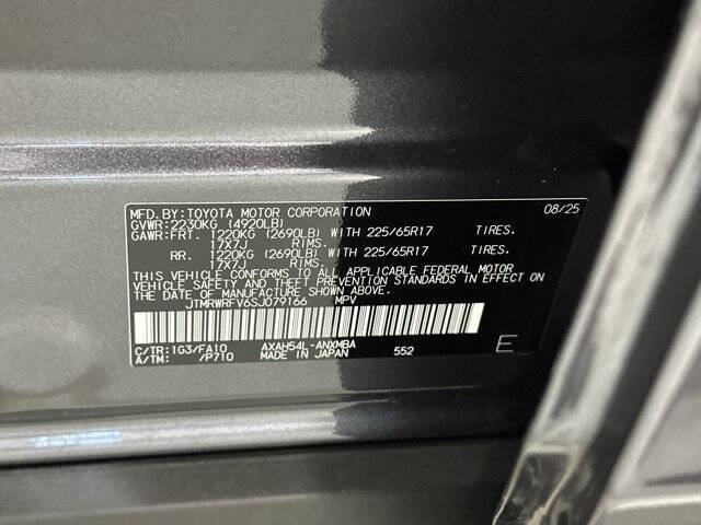 2025 Toyota RAV4 Hybrid XLE