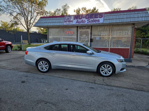 2017 Chevrolet Impala for sale at Nu-Gees Auto Sales LLC in Peoria IL