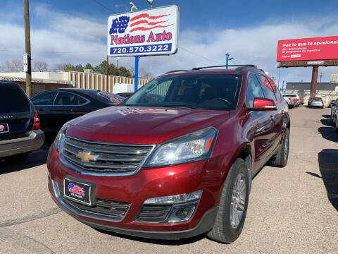 2016 Chevrolet Traverse for sale at Nations Auto Inc. II in Denver CO
