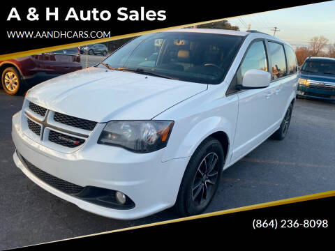 2018 Dodge Grand Caravan for sale at A & H Auto Sales in Greenville SC