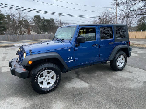 2009 Jeep Wrangler Unlimited for sale at Boston Auto Cars in Dedham MA