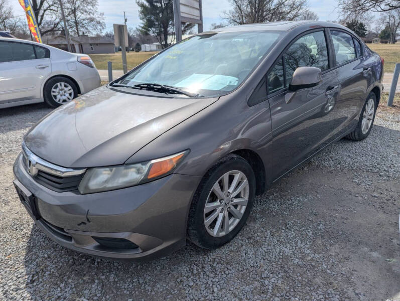 2012 Honda Civic for sale at AUTO PROS SALES AND SERVICE in Belleville IL