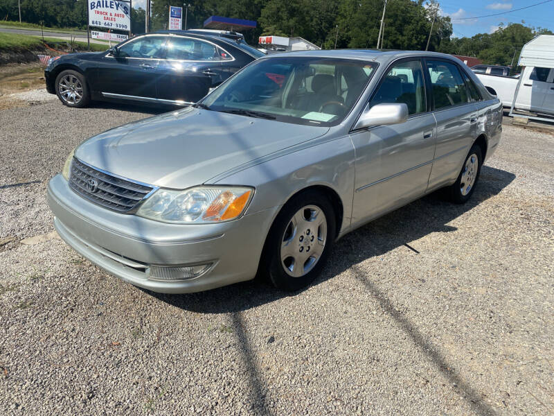 2003 Toyota Avalon for sale at Baileys Truck and Auto Sales in Effingham SC